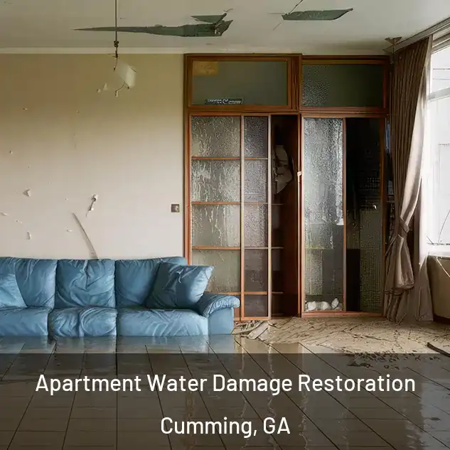  Apartment Water Damage Restoration Cumming, GA