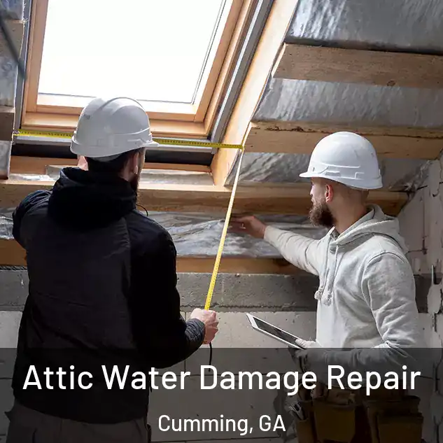  Attic Water Damage Repair Cumming, GA