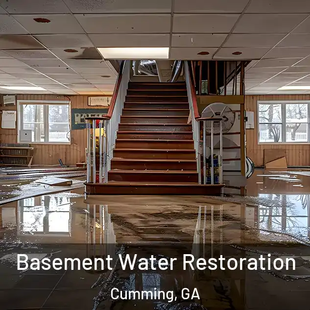  Basement Water Restoration Cumming, GA