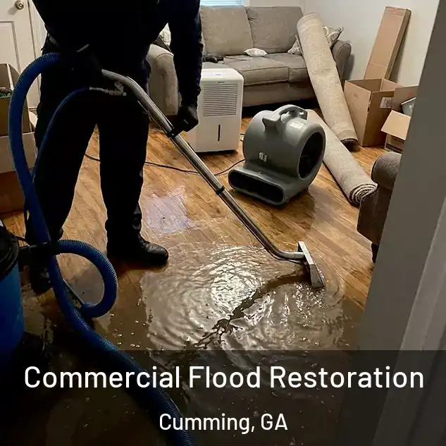  Commercial Flood Restoration Cumming, GA