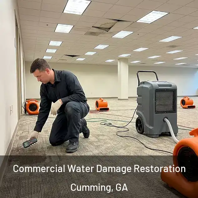  Commercial Water Damage Restoration Cumming, GA
