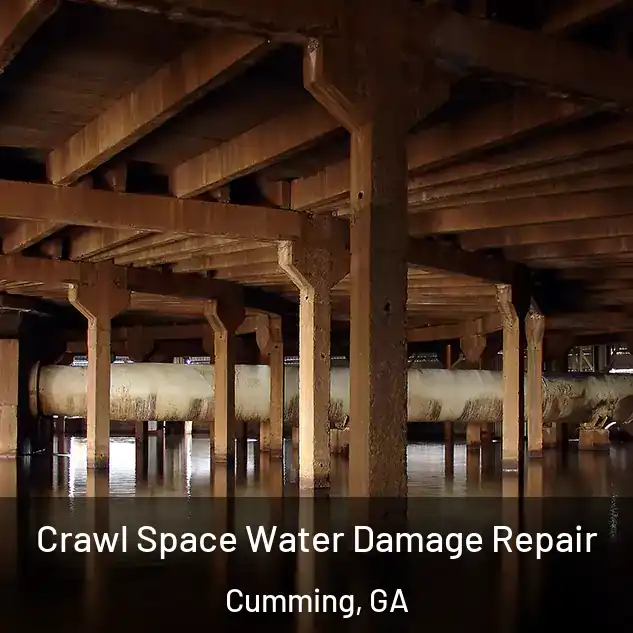  Crawl Space Water Damage Repair Cumming, GA