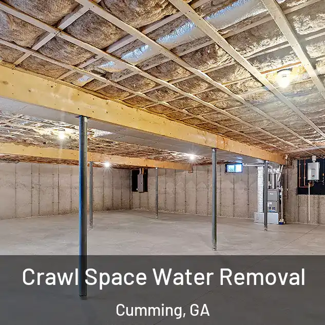  Crawl Space Water Removal Cumming, GA