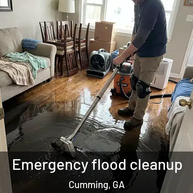  Emergency flood cleanup Cumming, GA