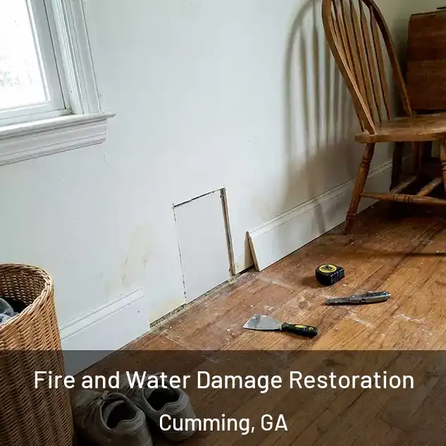  Fire and Water Damage Restoration Cumming, GA