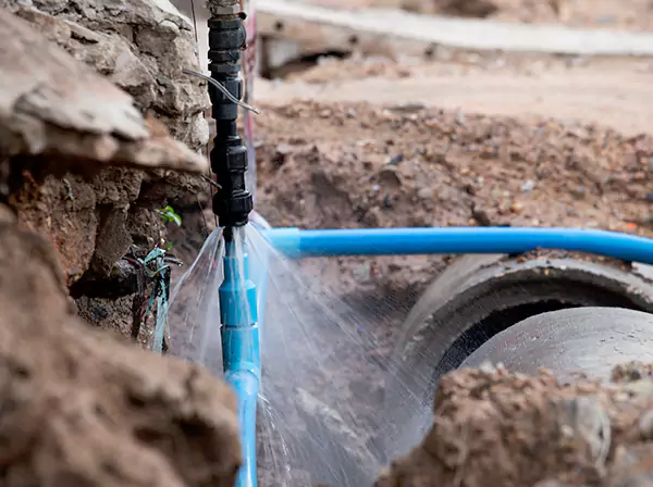 Burst Pipe Cleanup in Cumming