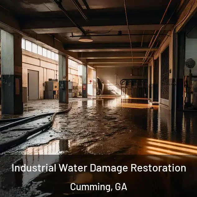  Industrial Water Damage Restoration Cumming, GA
