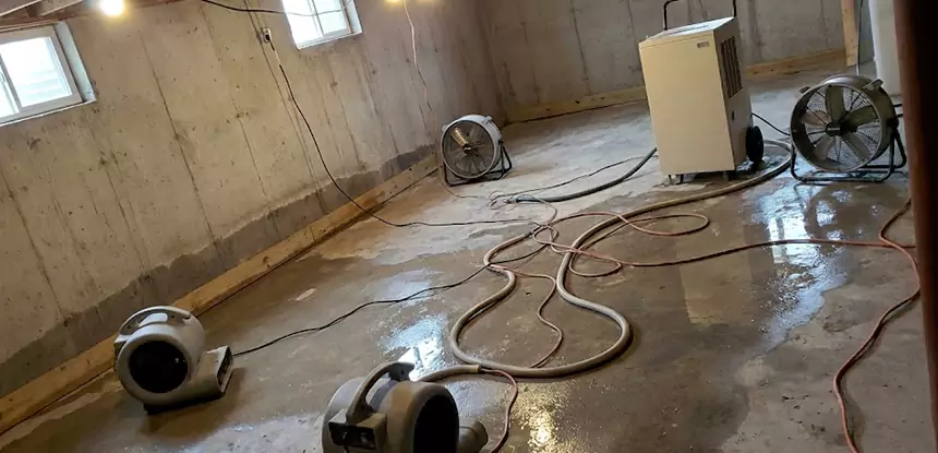 Large-Scale Water Damage Cleanup in Cumming