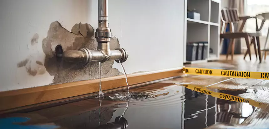 Burst Pipe Cleanup in Cumming
