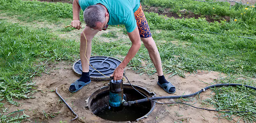 Outdoor Sewage Cleanup in Cumming