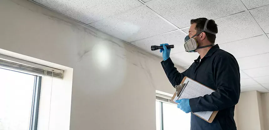 Ceiling Water Damage Inspection in Cumming