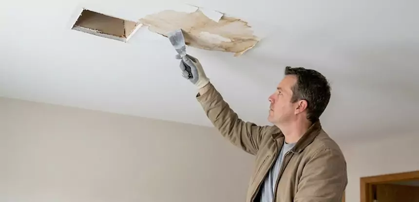 Dry Ceiling After Water Leak in Cumming