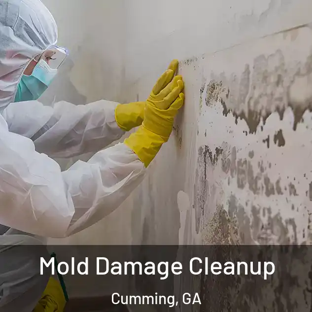  Mold Damage Cleanup Cumming, GA