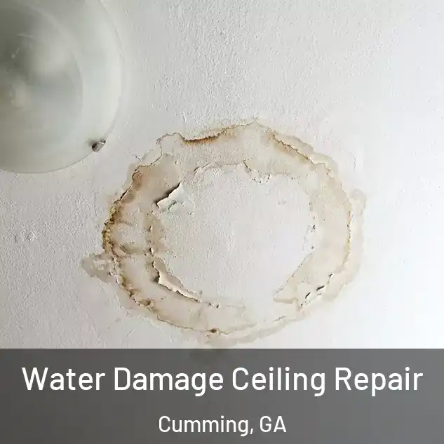  Water Damage Ceiling Repair Cumming, GA