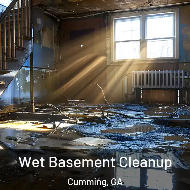  Wet Basement Cleanup Cumming, GA